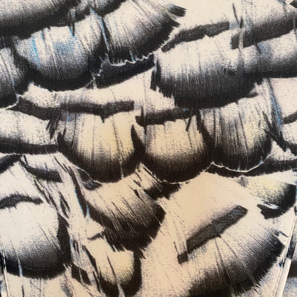 💯Authentic Roberto Cavalli Feather Cap Sleeve - Picture 12 of 12